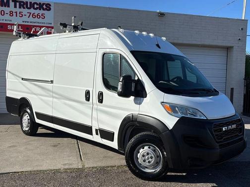 Bright White Clearcoat 2023 RAM ProMaster 3500 High Roof