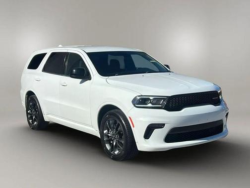 White Knuckle Clearcoat 2021 Dodge Durango SXT Plus
