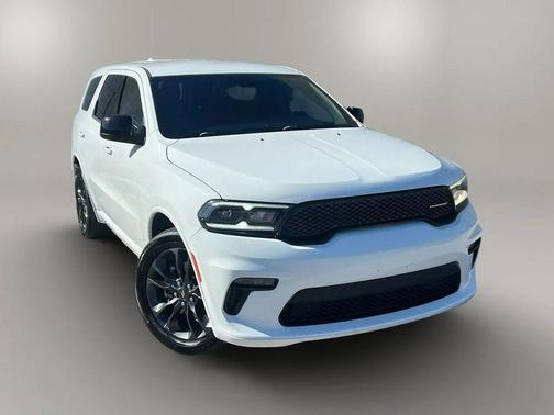 White Knuckle Clearcoat 2021 Dodge Durango SXT Plus