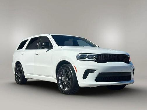 White Knuckle Clearcoat 2021 Dodge Durango SXT Plus