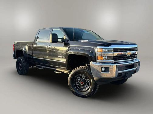 Black 2015 Chevrolet Silverado 2500 LTZ