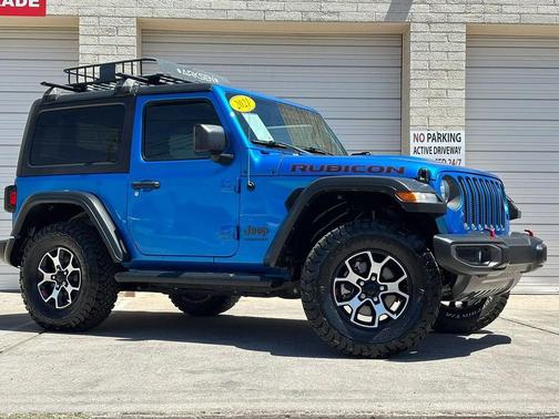 Hydro Blue Pearlcoat 2021 Jeep Wrangler Rubicon