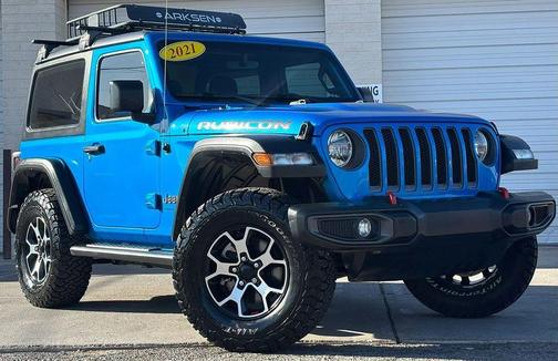 Hydro Blue Pearlcoat 2021 Jeep Wrangler Rubicon