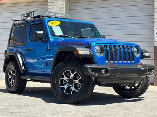 Hydro Blue Pearlcoat 2021 Jeep Wrangler Rubicon