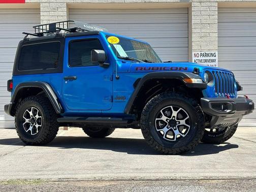Hydro Blue Pearlcoat 2021 Jeep Wrangler Rubicon
