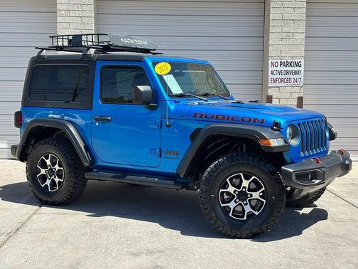 Hydro Blue Pearlcoat 2021 Jeep Wrangler Rubicon
