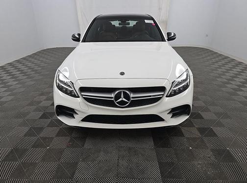 Polar White 2019 Mercedes-Benz AMG C 43 4MATIC