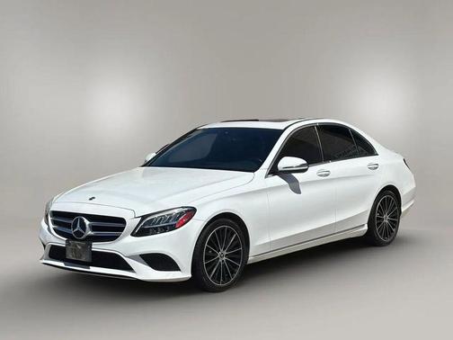 Polar White 2019 Mercedes-Benz C-Class Sedan