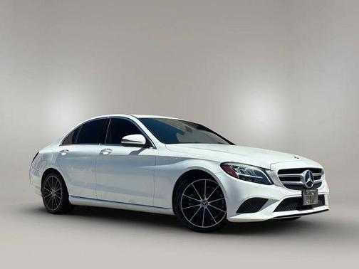 Polar White 2019 Mercedes-Benz C-Class Sedan