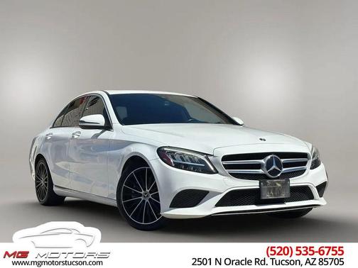 Polar White 2019 Mercedes-Benz C-Class Sedan