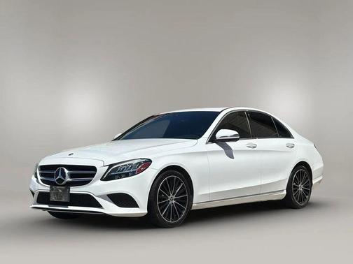 Polar White 2019 Mercedes-Benz C-Class Sedan