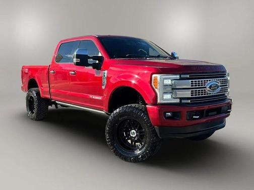 Ruby Red Metallic Tinted Clearcoat 2017 Ford F-250 Platinum