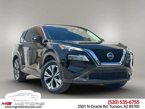 Super Black 2021 Nissan Rogue SV