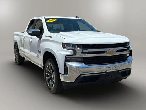 Summit White 2020 Chevrolet Silverado 1500 LT