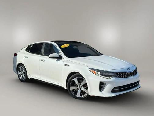 Snow White Pearl 2016 Kia Optima SX Turbo