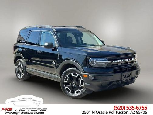 Shadow Black 2021 Ford Bronco Sport Outer Banks