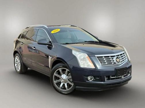 Sapphire Blue Metallic 2016 Cadillac SRX Performance Collection