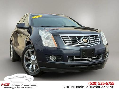 Sapphire Blue Metallic 2016 Cadillac SRX Performance Collection