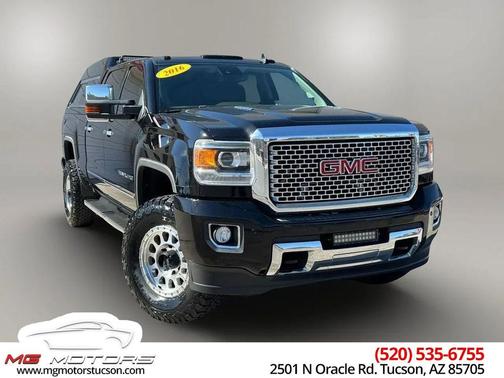 Onyx Black 2016 GMC Sierra 2500 Denali
