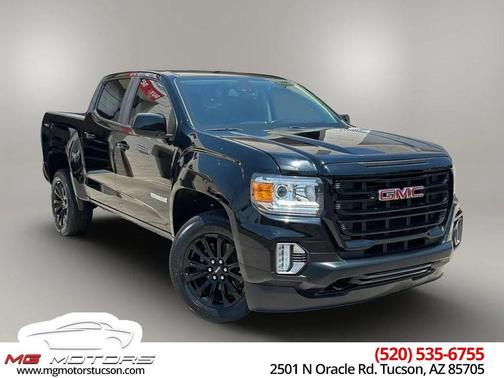 Onyx Black 2022 GMC Canyon Elevation