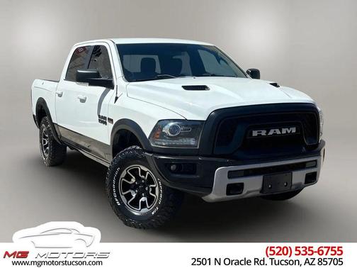 Bright White Clearcoat 2017 RAM 1500 Rebel