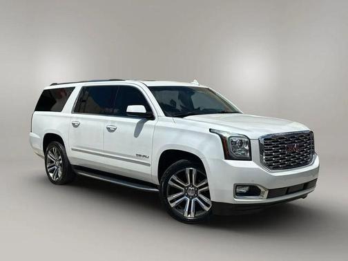 White Frost Tricoat 2020 GMC Yukon XL Denali