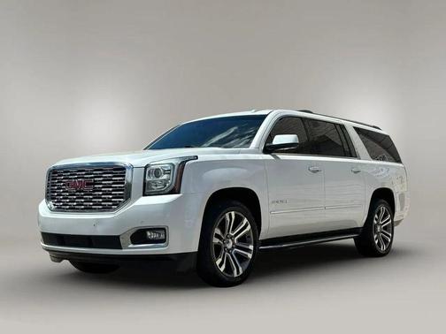 White Frost Tricoat 2020 GMC Yukon XL Denali
