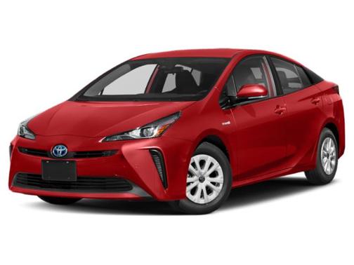 Supersonic Red 2021 Toyota Prius Limited