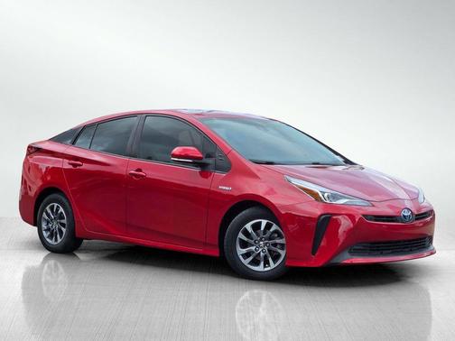 Supersonic Red 2021 Toyota Prius Limited