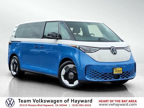 Blue 2025 Volkswagen ID. Buzz Pro S