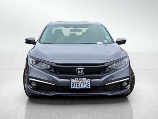 Modern Steel Metallic 2020 Honda Civic EX-L