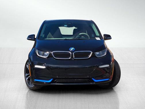 Fluid Black w/BMW i Frozen Blue Accent 2018 BMW i3 94Ah s w/Range Extender