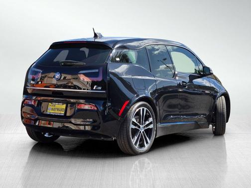 Fluid Black w/BMW i Frozen Blue Accent 2018 BMW i3 94Ah s w/Range Extender