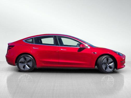 Red Multi-Coat 2018 Tesla Model 3 Long Range