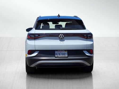 Glacier White Metallic/Black Roof 2021 Volkswagen ID.4 Pro S