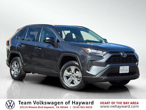 Magnetic Gray Metallic 2025 Toyota RAV4 Hybrid LE