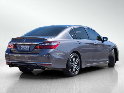 Modern Steel Metallic 2017 Honda Accord Sport