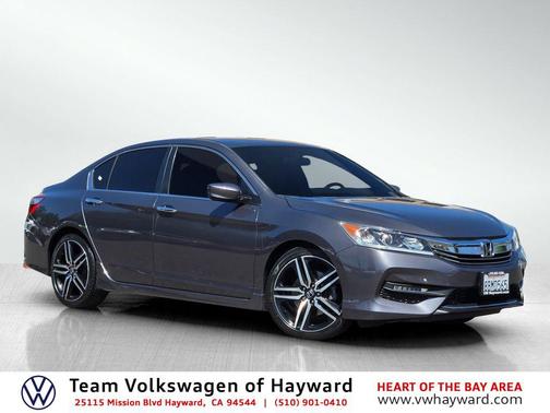 Modern Steel Metallic 2017 Honda Accord Sport