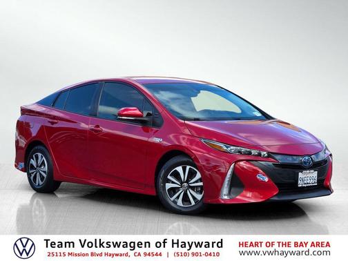 Supersonic Red 2021 Toyota Prius Prime XLE