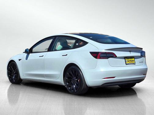Pearl White Multi-Coat 2023 Tesla Model 3 Performance