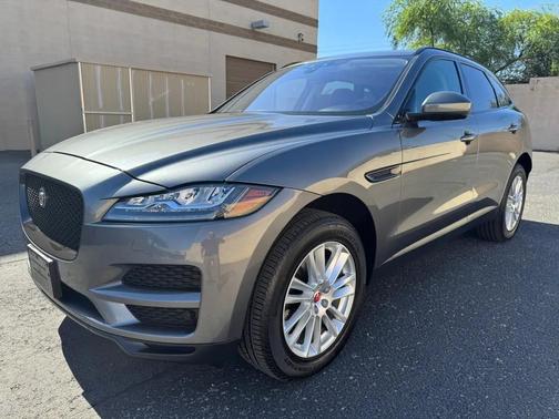Gray 2017 Jaguar F-PACE 35t Prestige