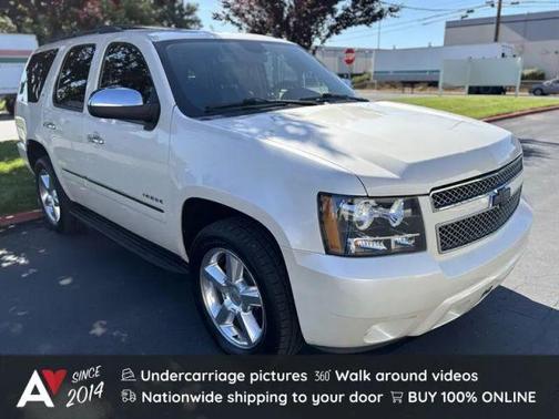 White Diamond Tri-Coat 2011 Chevrolet Tahoe LTZ