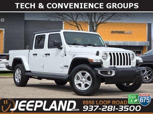 Bright White Clearcoat 2021 Jeep Gladiator Sport S