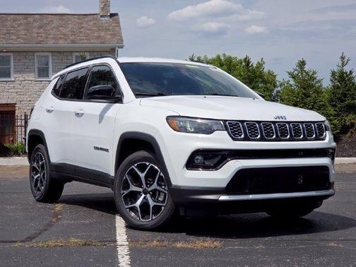 Bright White Clearcoat 2026 Jeep Compass Limited