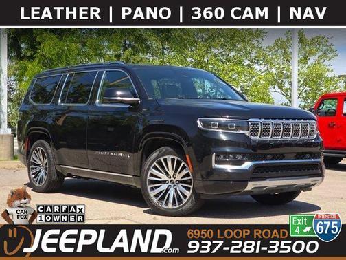 Diamond Black Crystal Pearlcoat 2025 Jeep Grand Wagoneer Base