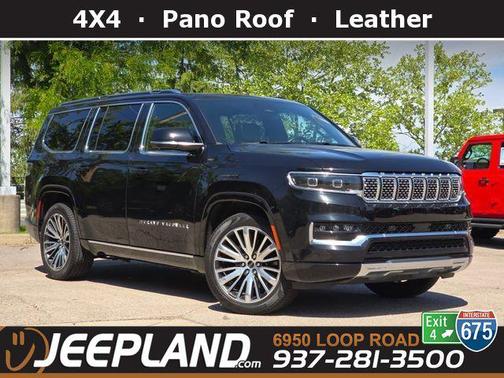 Diamond Black Crystal Pearlcoat 2025 Jeep Grand Wagoneer Base