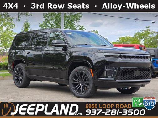 High Gloss Black 2026 Jeep Grand Wagoneer Summit Reserve