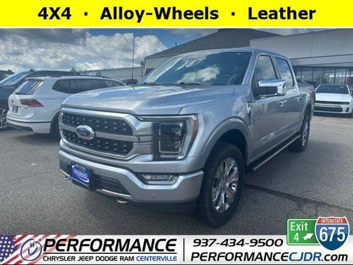 Silver Metallic 2022 Ford F-150 Platinum