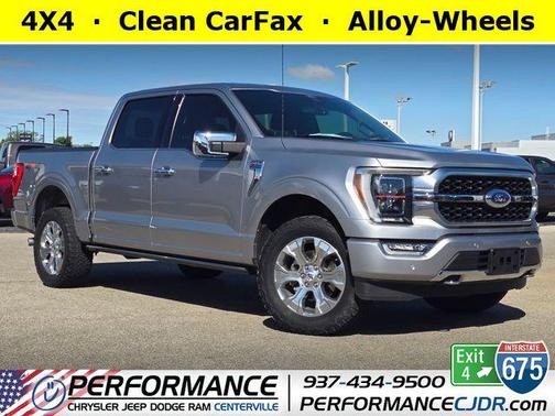 Silver Metallic 2022 Ford F-150 Platinum