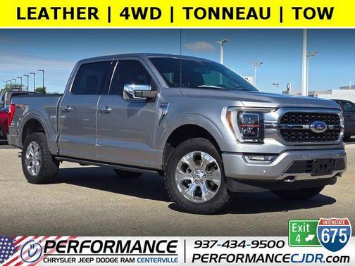 Silver Metallic 2022 Ford F-150 Platinum